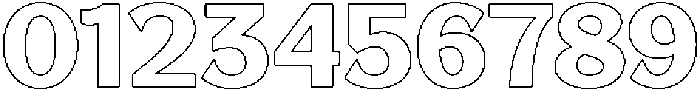 Reang Lanira ExtraBold Outline otf (700) Font OTHER CHARS