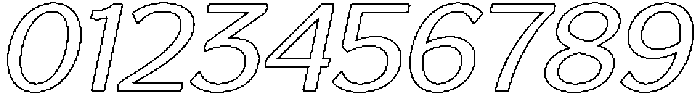 Reang Lanira Italic Outline otf (400) Font OTHER CHARS