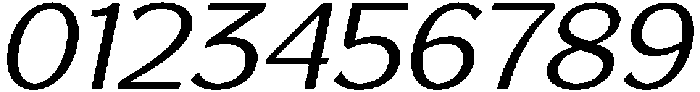 Reang Lanira Italic otf (400) Font OTHER CHARS