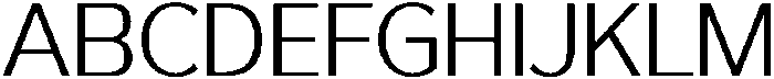 Reang Lanira Light otf (300) Font UPPERCASE