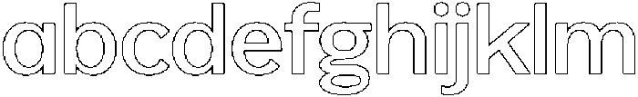 Reang Lanira Medium Outline otf (500) FONT