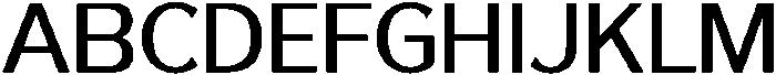 Reang Lanira Medium otf (500) Font UPPERCASE