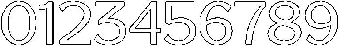 Reang Lanira Outline otf (400) Font OTHER CHARS