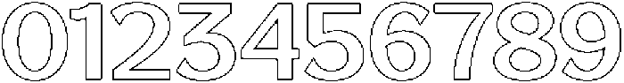 Reang Lanira SemiBold Outline otf (600) Font OTHER CHARS