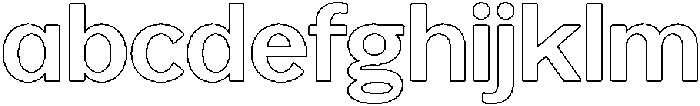Reang Lanira SemiBold Outline otf (600) FONT