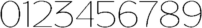 Reang Lanira Thin otf (100) Font OTHER CHARS