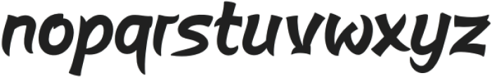 ReasinBrukut-Regular otf (400) Font LOWERCASE