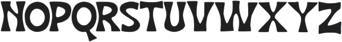 Reatro Retro Regular otf (400) Font UPPERCASE