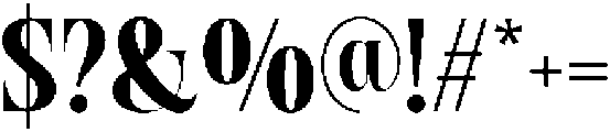 Reaven Regular otf (400) Font OTHER CHARS