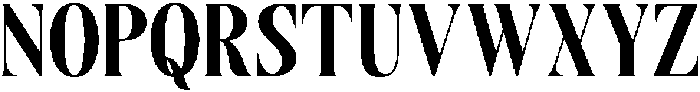Reaven Regular otf (400) Font UPPERCASE
