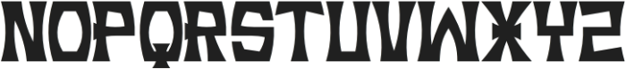 Rebel Kulture Regular otf (400) Font UPPERCASE