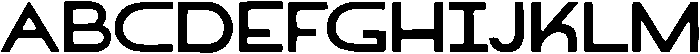 Rebel Regular otf (400) Font UPPERCASE