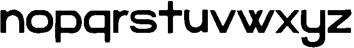 Rebel Regular otf (400) Font LOWERCASE