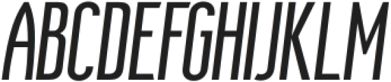 Rebel mind Light Italic otf (300) Font UPPERCASE