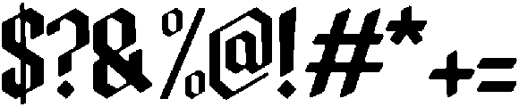 RebelRune otf (400) Font OTHER CHARS