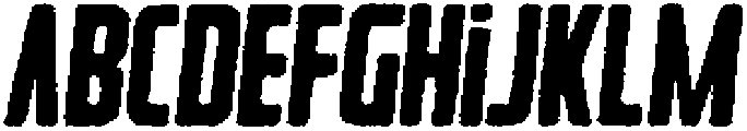 Rebellion Eroded Italic otf (400) FONT