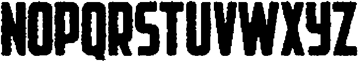 Rebellion Eroded otf (400) Font LOWERCASE