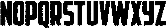 Rebellion Rough otf (400) Font LOWERCASE