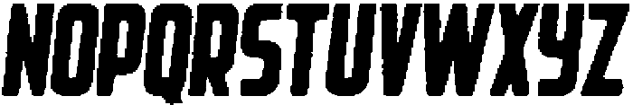 Rebellion Rounded Angular Italic otf (400) Font LOWERCASE