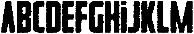 Rebellion Rounded Eroded otf (400) FONT