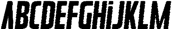 Rebellion Rounded Inline Italic otf (400) FONT