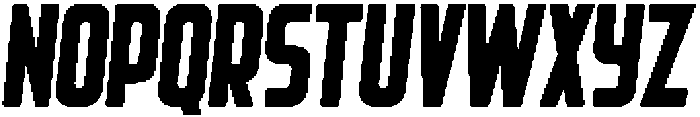 Rebellion Rounded Italic otf (400) Font LOWERCASE