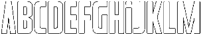 Rebellion Rounded Outline otf (400) FONT