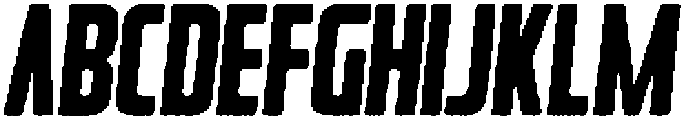 Rebellion Rounded Pencil Italic otf (400) Font UPPERCASE