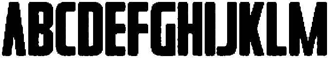 Rebellion Rounded Pencil otf (400) Font UPPERCASE
