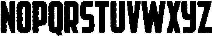 Rebellion Rounded Rough otf (400) Font UPPERCASE