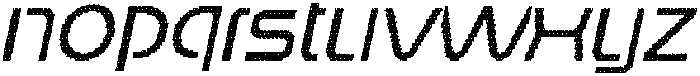 Rebolt Disco Italic otf (400) Font LOWERCASE