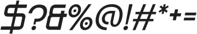 Rebolt Italic otf (400) Font OTHER CHARS