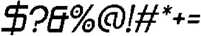 ReboltPixel-Regular otf (400) Font OTHER CHARS