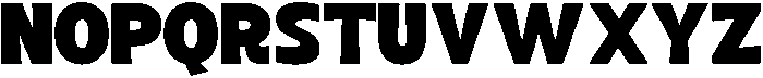 Rebona Regular otf (400) Font UPPERCASE