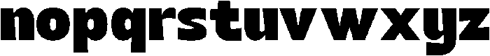 Rebona Regular otf (400) Font LOWERCASE
