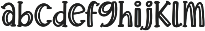 Reccow otf (400) Font LOWERCASE