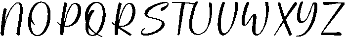 Rechary-Regular otf (400) Font UPPERCASE