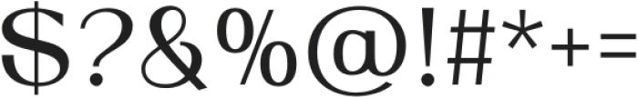 Reclamo Medium otf (500) Font OTHER CHARS