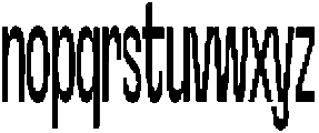 Reclymate Light otf (300) Font LOWERCASE