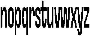 Reclymate-Regular otf (400) Font LOWERCASE