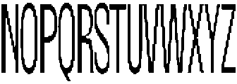 Reclymate Thin otf (100) Font UPPERCASE