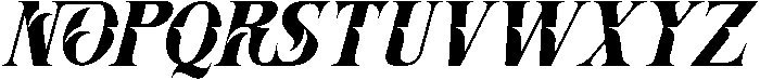 Record Themes Regular Italic otf (400) Font UPPERCASE