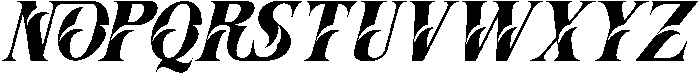 Record Themes Regular Italic otf (400) Font LOWERCASE