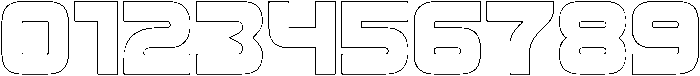 Recorded Intelligence-Hollow otf (400) Font OTHER CHARS