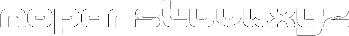 Recorded Intelligence-Hollow otf (400) Font LOWERCASE