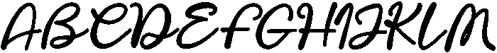 Recordo Cinema otf (400) Font UPPERCASE