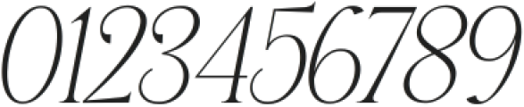 Recton  Oblique ttf (400) Font OTHER CHARS