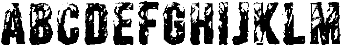 Recycling-Bags Regular otf (400) Font UPPERCASE