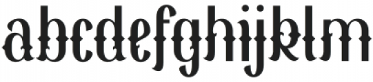 Red Ribbory otf (400) Font LOWERCASE