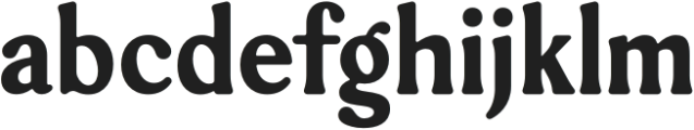 Redgat otf (400) Font LOWERCASE